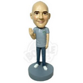 Stock Body Casual Hello Male Bobblehead